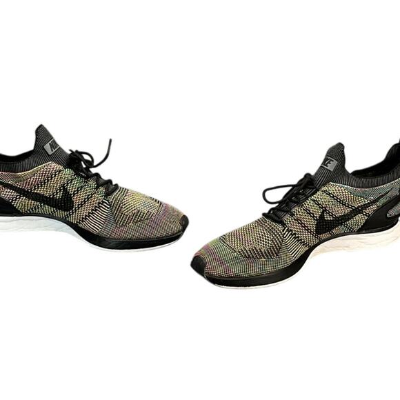 Nike Air Zoom Mariah Flyknit Racer Black Running Sneaker Athletic Shoe Men 15 - Picture 3 of 8